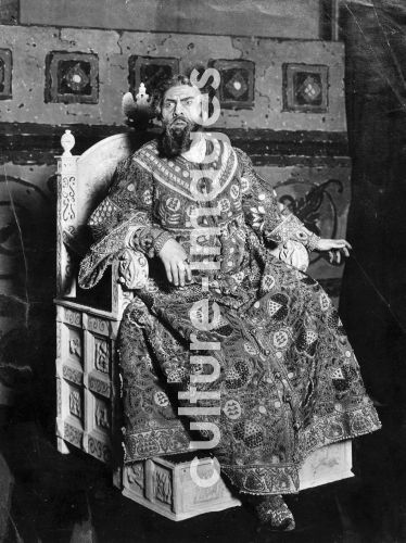 Fjodor Schaljapin als Boris Godunow Fjodor Schaljapin als Boris Godunow