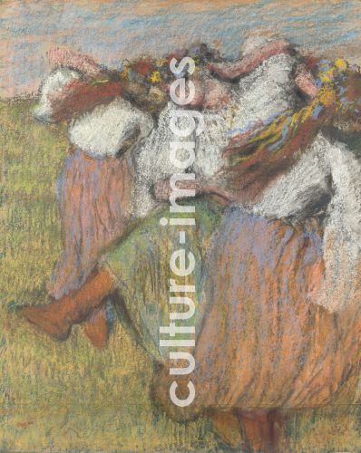 Edgar Degas, Russische Tänzerinnen Edgar Degas, Russische Tänzerinnen