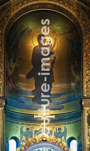 Viktor Michailowitsch Wasnezow, Die Fresko in der Wladimirkathedrale in Kiew Viktor Michailowitsch Wasnezow, Die Fresko in der Wladimirkathedrale in Kiew