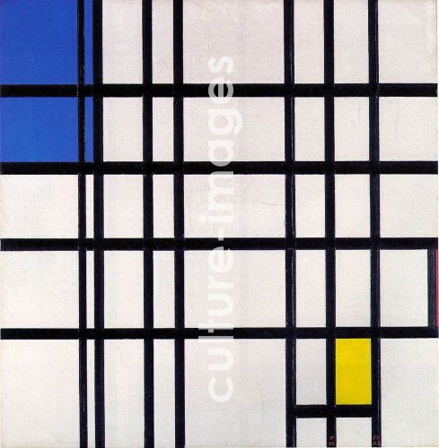 Piet Mondrian, Rhythmus aus schwarzen Linien