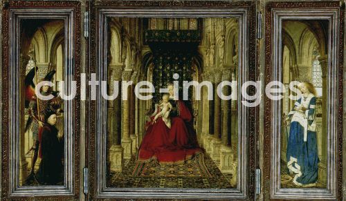 Jan van Eyck, Der Dresdner Marienaltar (Triptychon)