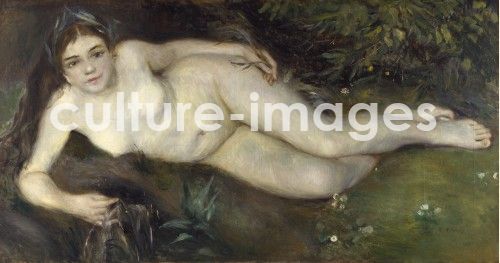 Pierre Auguste Renoir, Nymphe am Bach