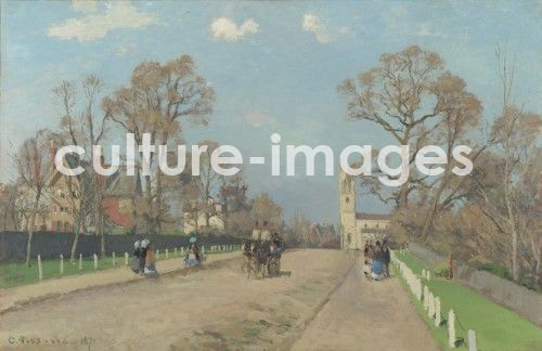 Camille Pissarro, Die Strasse, Sydenham