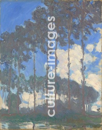 Claude Monet, Pappeln an der Epte Claude Monet, Pappeln an der Epte