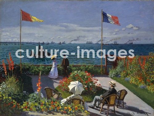 Claude Monet, Terrasse à Sainte-Adresse Claude Monet, Terrasse à Sainte-Adresse