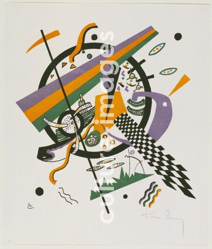 Wassily Wassiljewitsch Kandinsky, Kleine Welten IV. Wassily Wassiljewitsch Kandinsky, Kleine Welten IV.