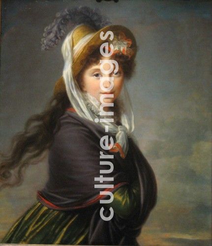 Porträt von Gräfin Irina Iwanowna Woronzowa, geb. Ismailowa (1768-1848)