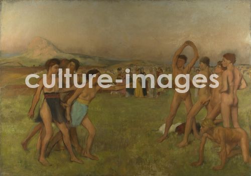 Edgar Degas, Spartanische Mädchen fordern Jungen zum Wettkampf