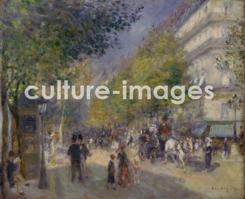 Pierre Auguste Renoir, Die Grands Boulevards von Paris