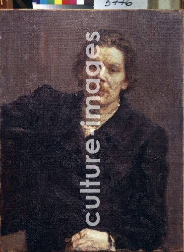 Ilja Jefimowitsch Repin, Porträt des Schriftstellers Maxim Gorki (1868-1939)