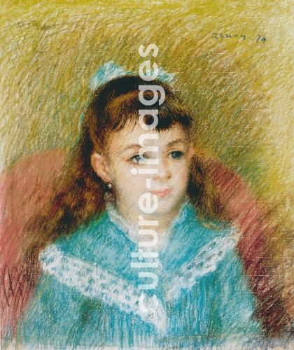 Pierre Auguste Renoir, Mädchenbildnis (Elisabeth Maître)