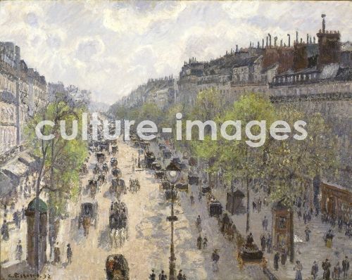 Camille Pissarro, Boulevard Montmartre Frühling