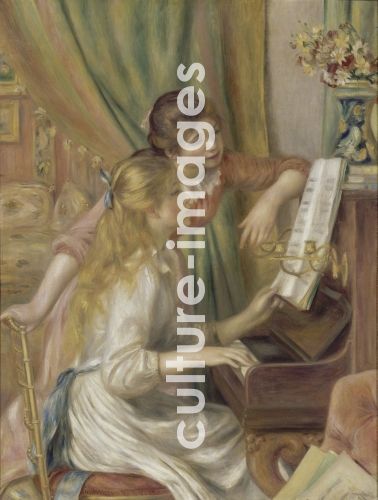 Pierre Auguste Renoir, Mädchen am Klavier