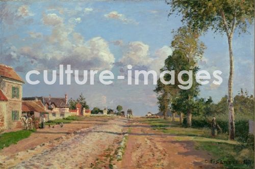 Camille Pissarro, Die Straße von Rocquencourt