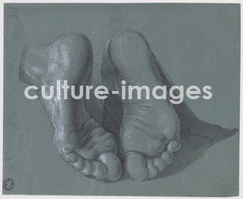 Albrecht Dürer, Studie mit zwei Füßen