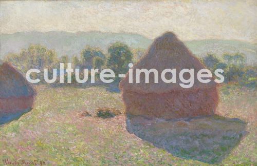 Claude Monet, Meules, milieu du jour Claude Monet, Meules, milieu du jour