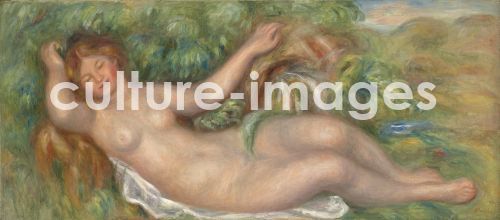 Pierre Auguste Renoir, La source (Nu allongé)