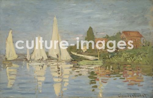 Claude Monet, Regatten in Argenteuil Claude Monet, Regatten in Argenteuil