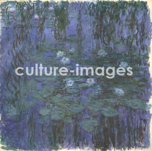 Claude Monet, Blaue Seerosen Claude Monet, Blaue Seerosen