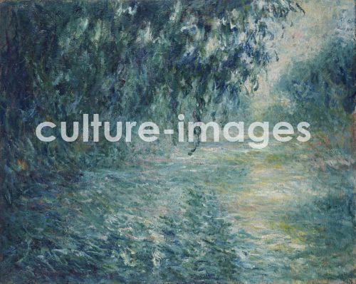 Claude Monet, Morgen auf der Seine Claude Monet, Morgen auf der Seine