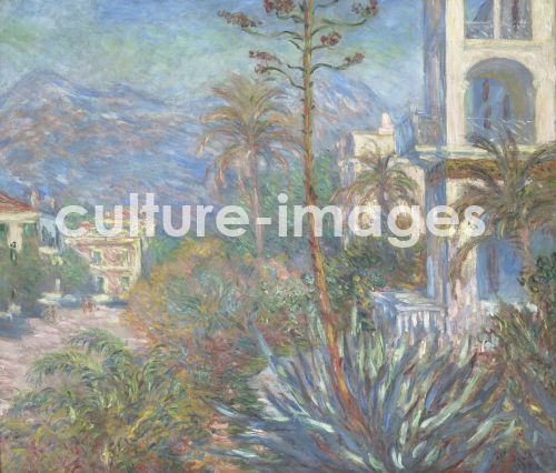 Claude Monet, Die Villen in Bordighera Claude Monet, Die Villen in Bordighera