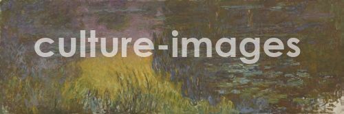 Claude Monet, Die Seerosen - Abendsonne Claude Monet, Die Seerosen - Abendsonne