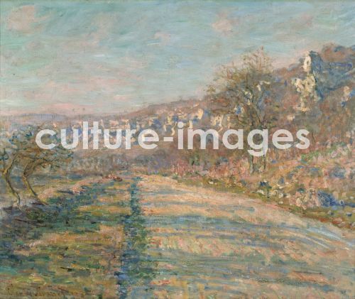 Claude Monet, Weg nach La Roche-Guyon Claude Monet, Weg nach La Roche-Guyon