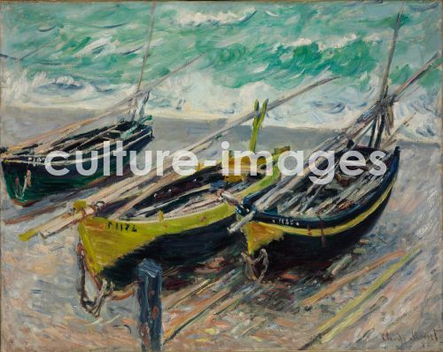 Claude Monet, Drei Fischerboote Claude Monet, Drei Fischerboote