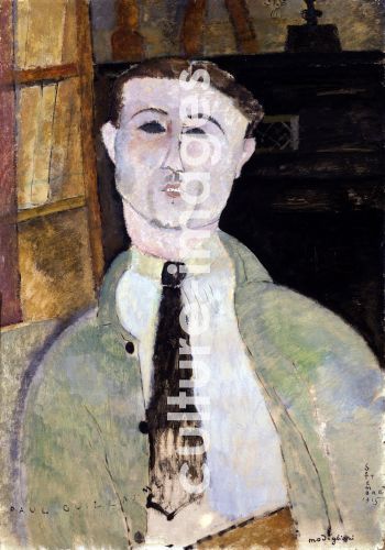 Amedeo Modigliani, Porträt von Paul Guillaume Amedeo Modigliani, Porträt von Paul Guillaume