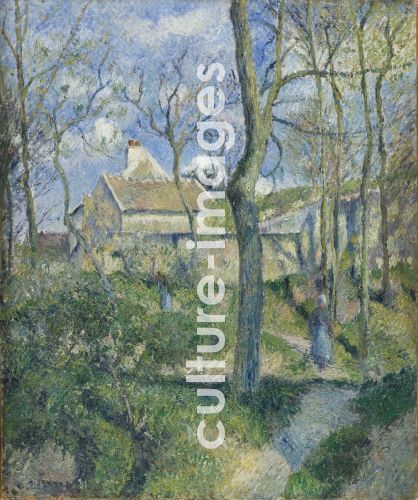 Camille Pissarro, Der Weg nach Les Pouilleux, Pontoise