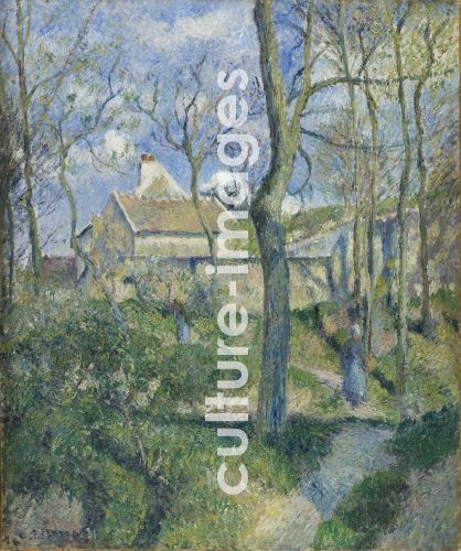 Camille Pissarro, Der Weg nach Les Pouilleux, Pontoise Camille Pissarro, Der Weg nach Les Pouilleux, Pontoise