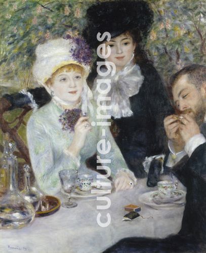 Pierre Auguste Renoir, Ende des Frühstücks