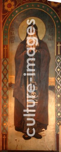 Viktor Michailowitsch Wasnezow, Heiliger Pafnuti von Borowsk Viktor Michailowitsch Wasnezow, Heiliger Pafnuti von Borowsk
