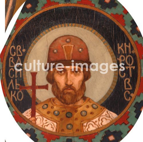 Viktor Michailowitsch Wasnezow, Der Heilige Fürst Wassili Konstantinowitsch von Rostow Viktor Michailowitsch Wasnezow, Der Heilige Fürst Wassili Konstantinowitsch von Rostow