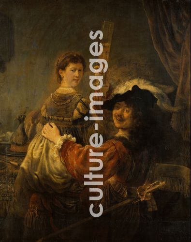 Rembrandt van Rhijn, Rembrandt und Saskia im Gleichnis vom verlorenen Sohn