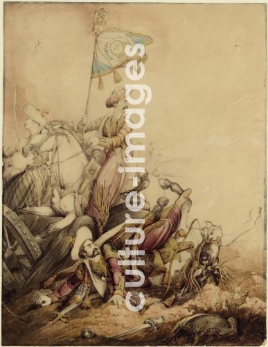 William Heath, Mamluk-Bannerträger im Kampf William Heath, Mamluk-Bannerträger im Kampf