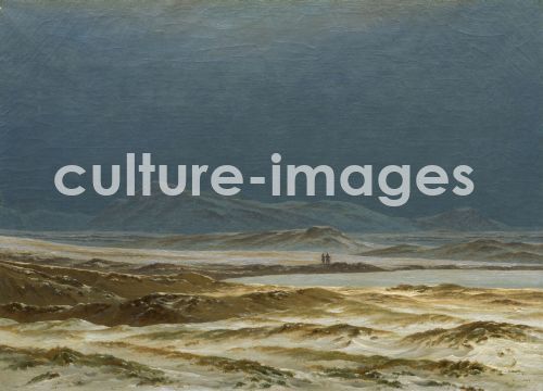 Caspar David Friedrich, Nordische Landschaft, Frühling