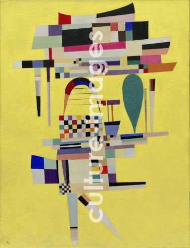 Wassily Wassiljewitsch Kandinsky, La Toile jaune