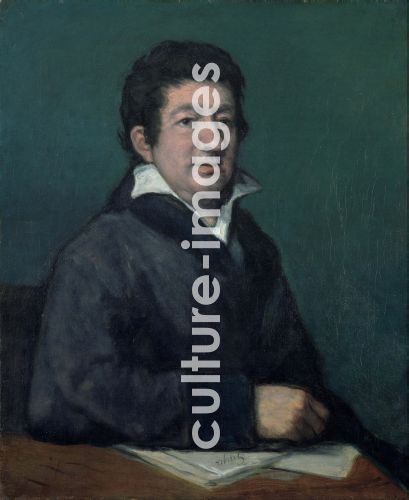 Francisco Goya, Porträt von Dichter Leandro Fernández de Moratín (1760-1828)