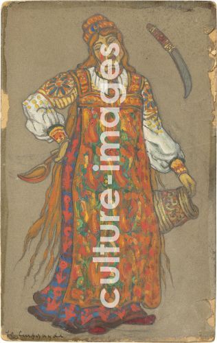 Nicholas Roerich, Kostümentwurf zum Theaterstück Peer Gynt von H. Ibsen
