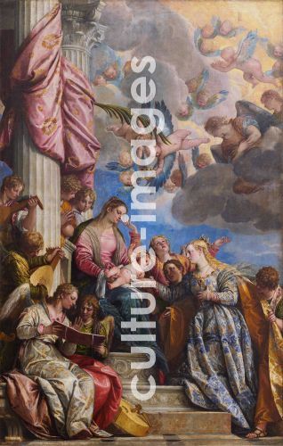 Paolo Veronese, Die mystische Hochzeit der heiligen Katharina