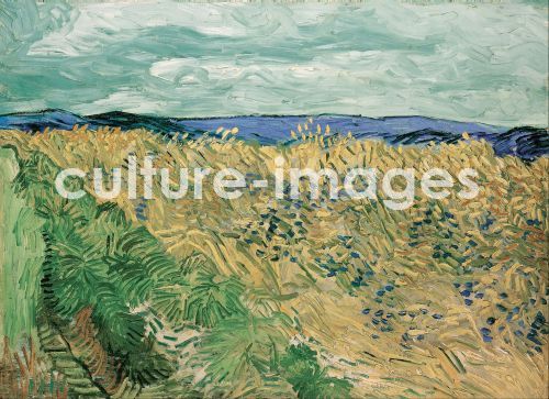 Vincent van Gogh, Weizenfeld mit Kornblumen Vincent van Gogh, Weizenfeld mit Kornblumen