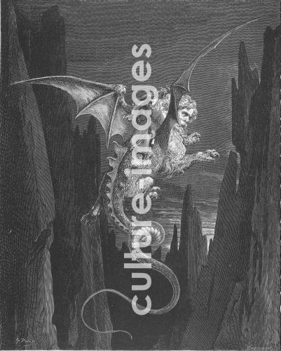 Gustave Doré, Die Hölle. Illustration zur Dante Alighieris Göttlicher Komödie Gustave Doré, Die Hölle. Illustration zur Dante Alighieris Göttlicher Komödie