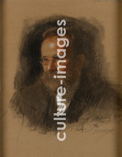 Ilja Jefimowitsch Repin, Porträt von Nikolai Alexandrowitsch Morosow (1854-1946)