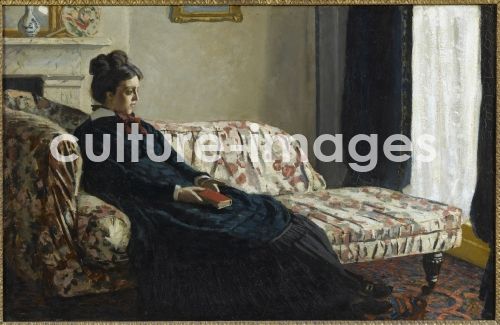 Claude Monet, Méditation. Madame Monet au canapé Claude Monet, Méditation. Madame Monet au canapé