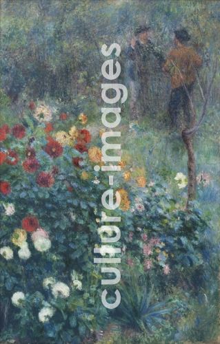 Pierre Auguste Renoir, Der Garden an der Rue Cortot, Montmartre