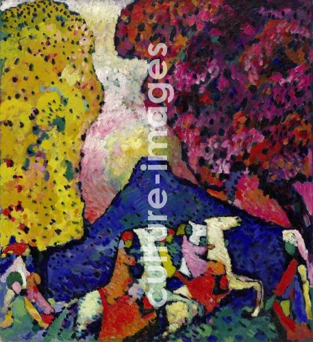Wassily Wassiljewitsch Kandinsky, Der blaue Berg