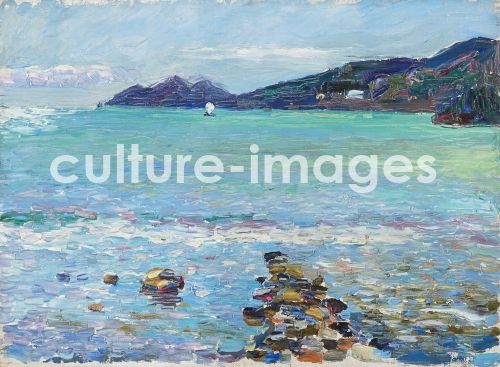Wassily Wassiljewitsch Kandinsky, Rapallo, Blick auf Portofino Wassily Wassiljewitsch Kandinsky, Rapallo, Blick auf Portofino