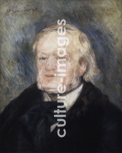 Pierre Auguste Renoir, Porträt von Komponist Richard Wagner (1813-1883)