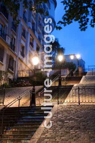Paris, Montmartre, Treppe Paris, Montmartre, Treppe